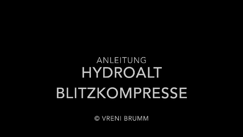 Anleitung Hydrolatkompresse